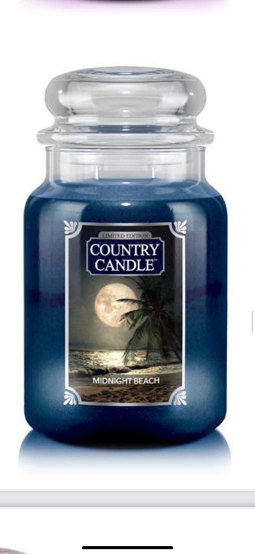 Midnight beach