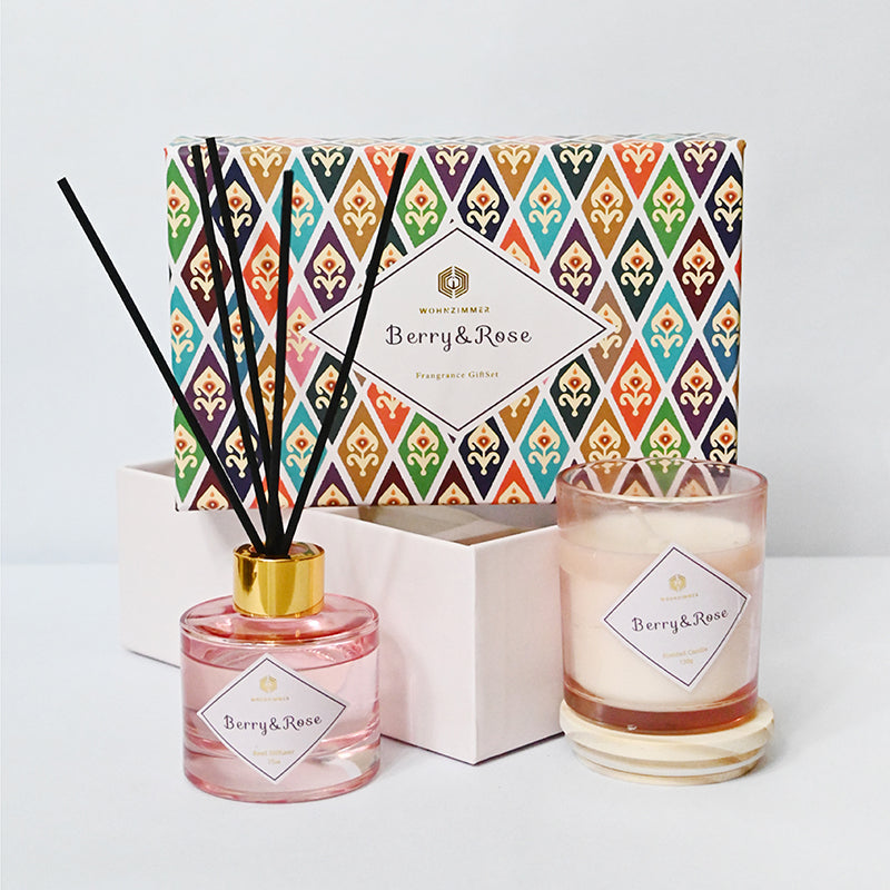 بوكس شمعة مع معطر للبيت