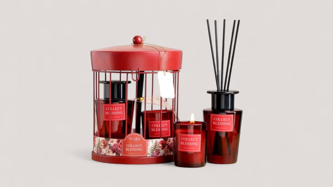 قفص مكون من شمعه ومعطر