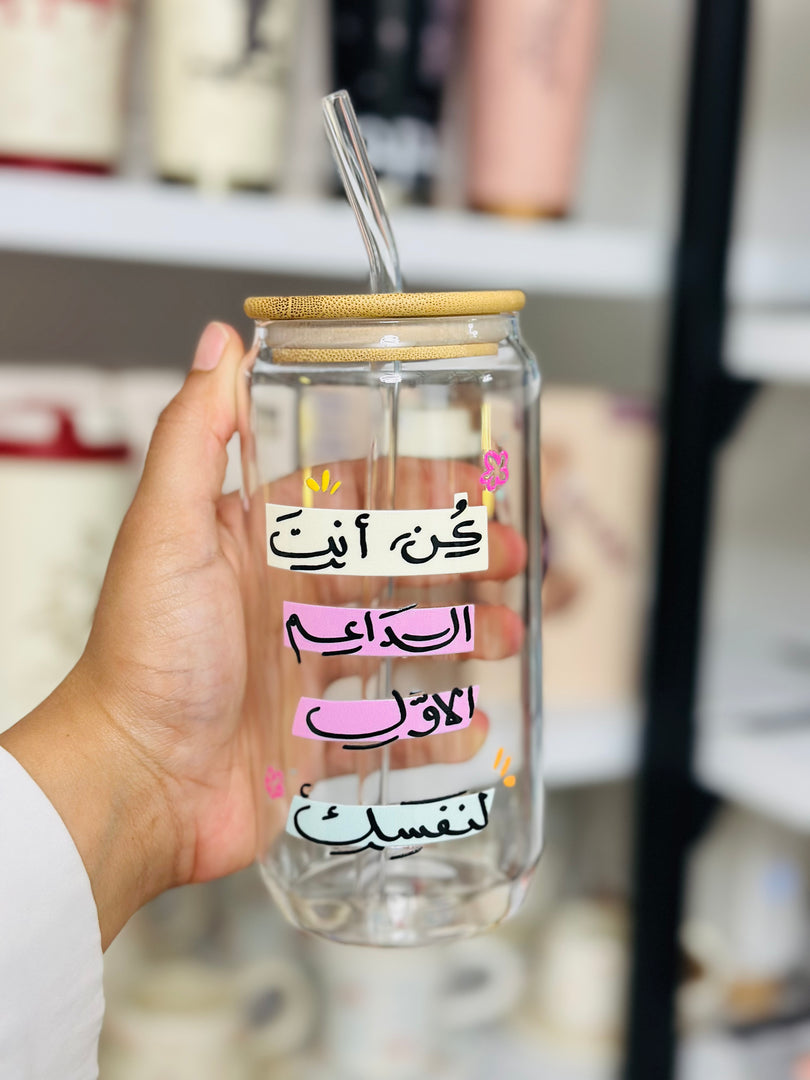 Iced coffee mug